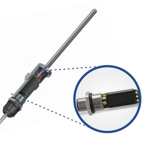 Sensores de Temperatura Inteligentes Serie BTS - Transmisor Incorporado (4-20mA / RS485)
