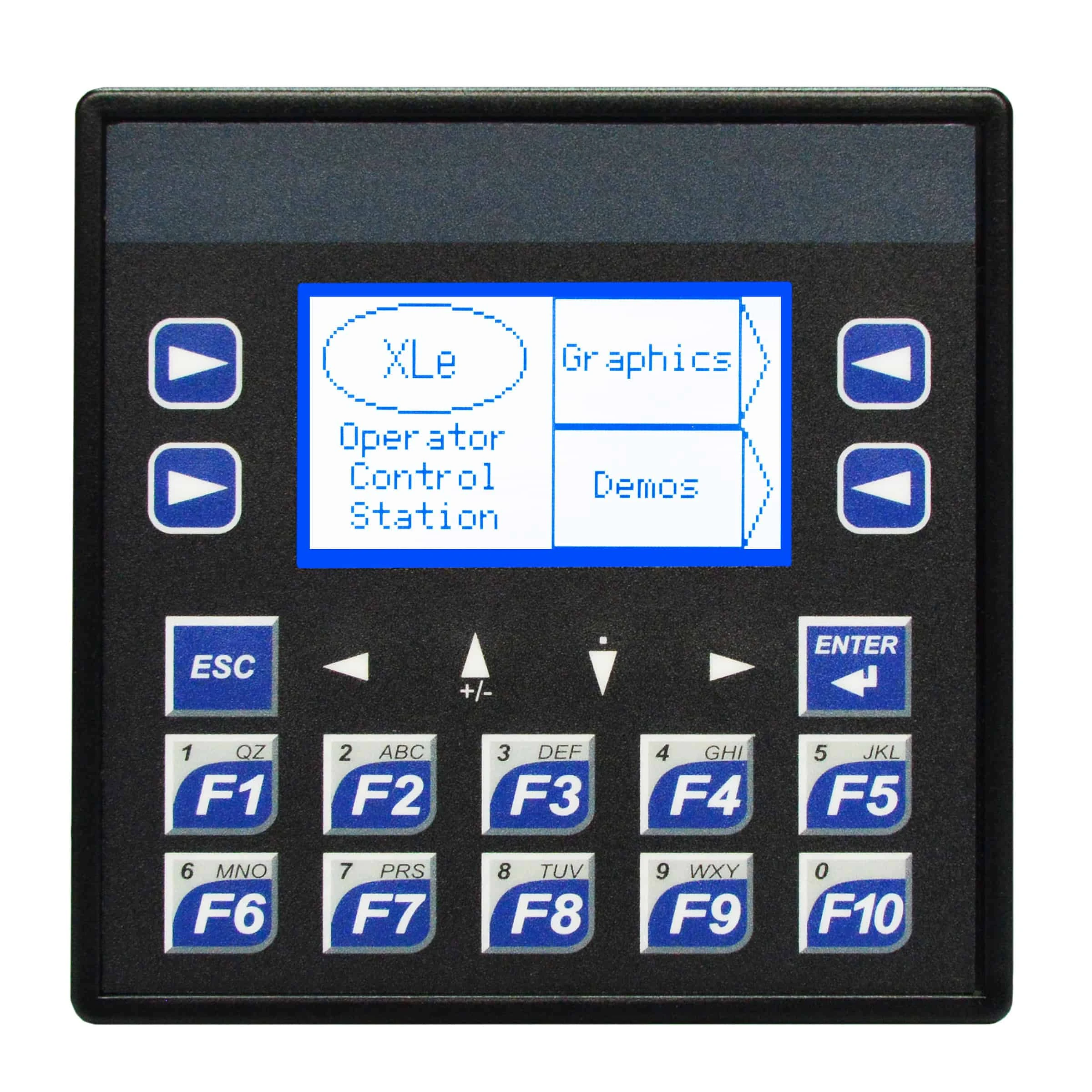 Controlador PLC + HMI Horner XLEe OCS (HE-XE) con Pantalla 2.2", Teclado Físico, Ethernet y E/S Configurables para Automatización Compacta