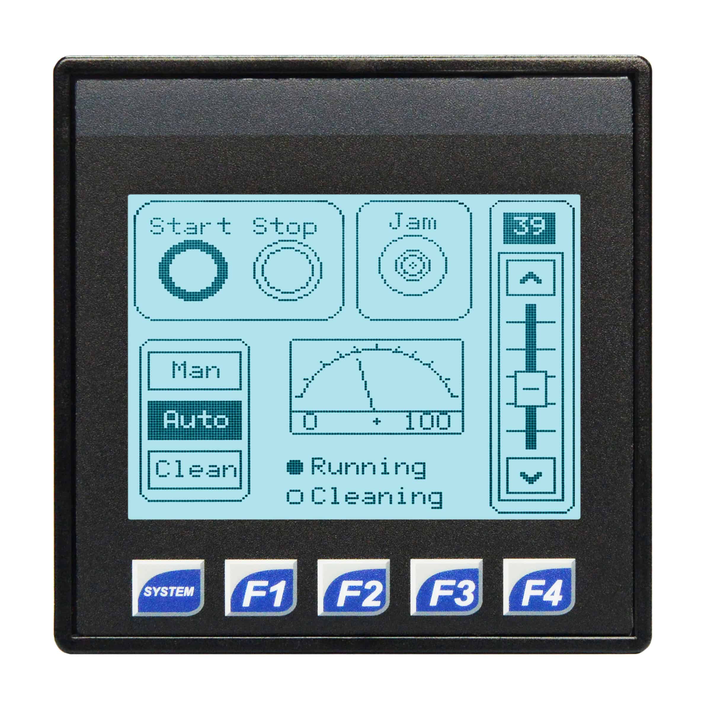 Controlador PLC + HMI Horner XLTe OCS (HE-XT) con Pantalla Táctil 3.5" Solar, Ethernet, Datalogging y E/S Configurables para Exteriores