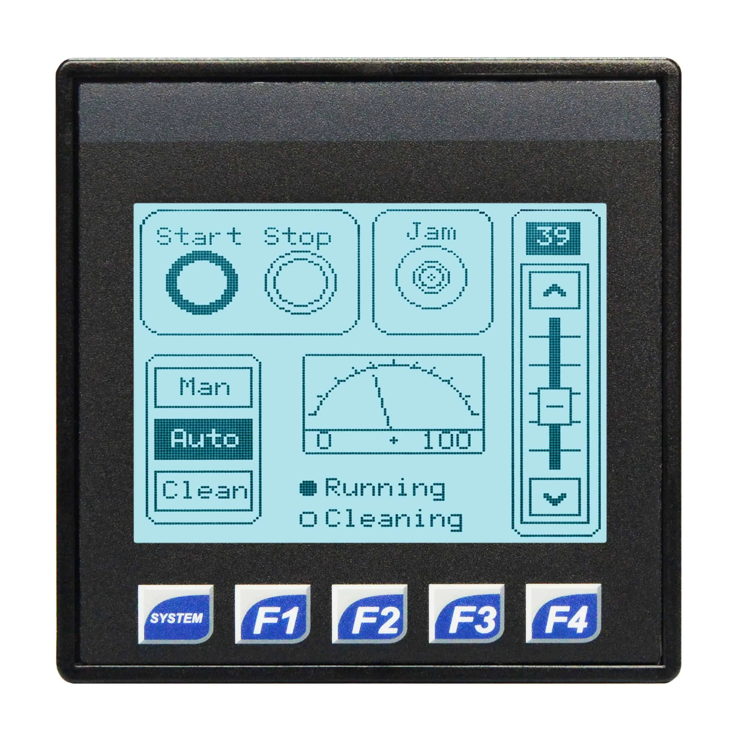 Controlador PLC + HMI Horner XLTe OCS (HE-XT) con Pantalla Táctil 3.5" Solar, Ethernet, Datalogging y E/S Configurables para Exteriores