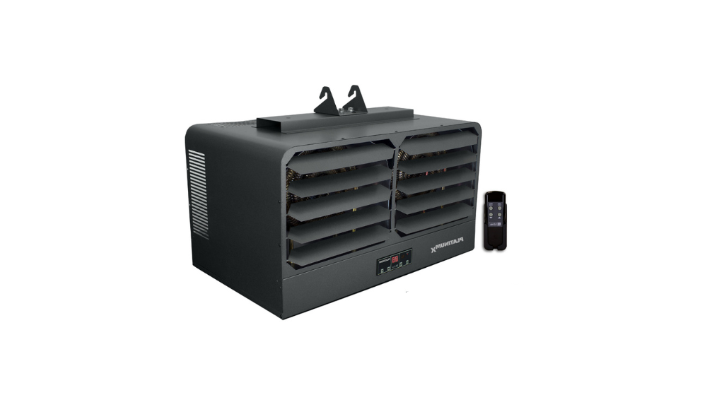 Calefactor Industrial King KB PlatinumX: Unidad Electrónica Pesada con Termostato Integrado, Compatible con NEST, Ideal para Almacenes, Garajes, Edificios Altos y Áreas Expuestas – Hasta 25kW