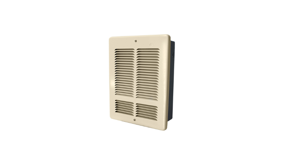 Calefactor de Pared Modelo W Diseño Económico con Elemento NiChrome para Transferencia Rápida de Calor Motor C-Frame y Ventilador de 4 Aspas de Aluminio Protección Patented Smart Limit Compatible con Termostato Integrado o de Pared Apto para Instalaciones en Ubicaciones Húmedas