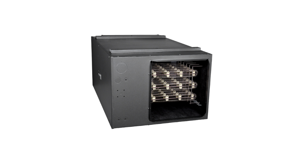 Unidad de Aire de Reposición Clear Air MAU (700–1770 CFM) con Calefacción Eléctrica 3.8–34.5 kW, Motor ECM de Alta Eficiencia, Termostato Proporcional y Certificación Plenum para HVAC