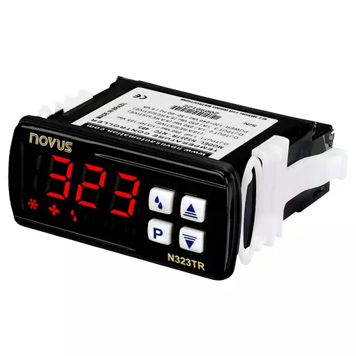 Novus N323 – Controlador de Temperatura Termostato Digital Industrial con 3 Relés (Montaje en Panel)