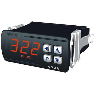Controlador Digital de Temperatura N322 para Pt100 y NTC/J-K-T – 2 Setpoints  Independientes, Salidas Relay SPDT (16 A) y SPST-NA (3 A), Compensación de  Offset, Rango –50 a 300 °C