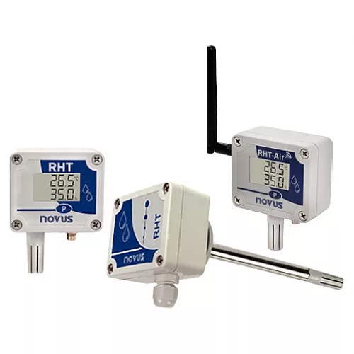 Sensor Novus S35 RHT-PROBE – Sonda de Humedad y Temperatura con Cable de 3m para Controladores N32X y XS