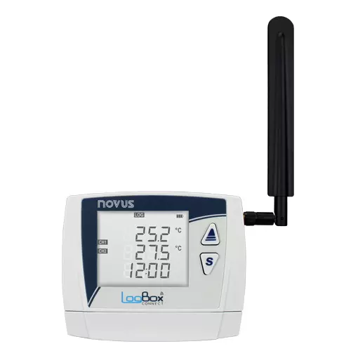 Novus LogBox-LTE – Registrador de Datos IoT Multicanal Data Logger Celular con MQTT, Entradas Universales y Batería de Respaldo