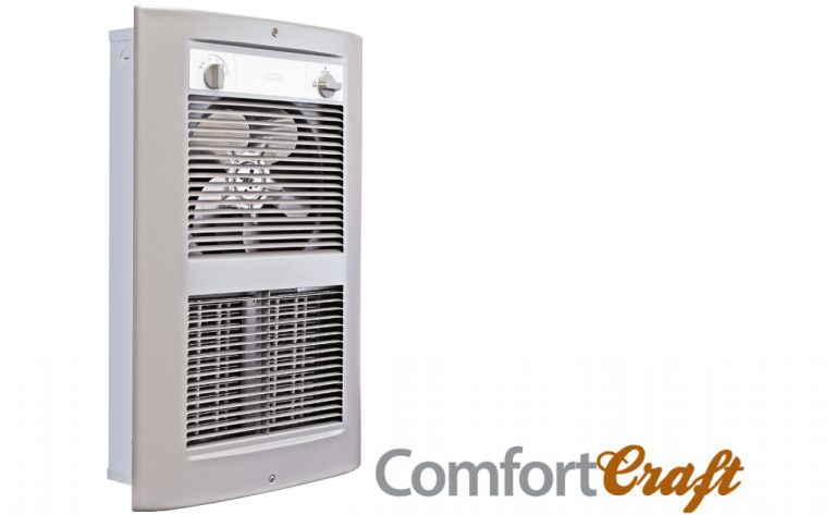 Modelo LPW ComfortCraft King Electric Calentador de Pared de Diseño, Potencia Seleccionable Pic-A-Watt hasta 4500W, Termostato Integrado y Selector de 3 Posiciones