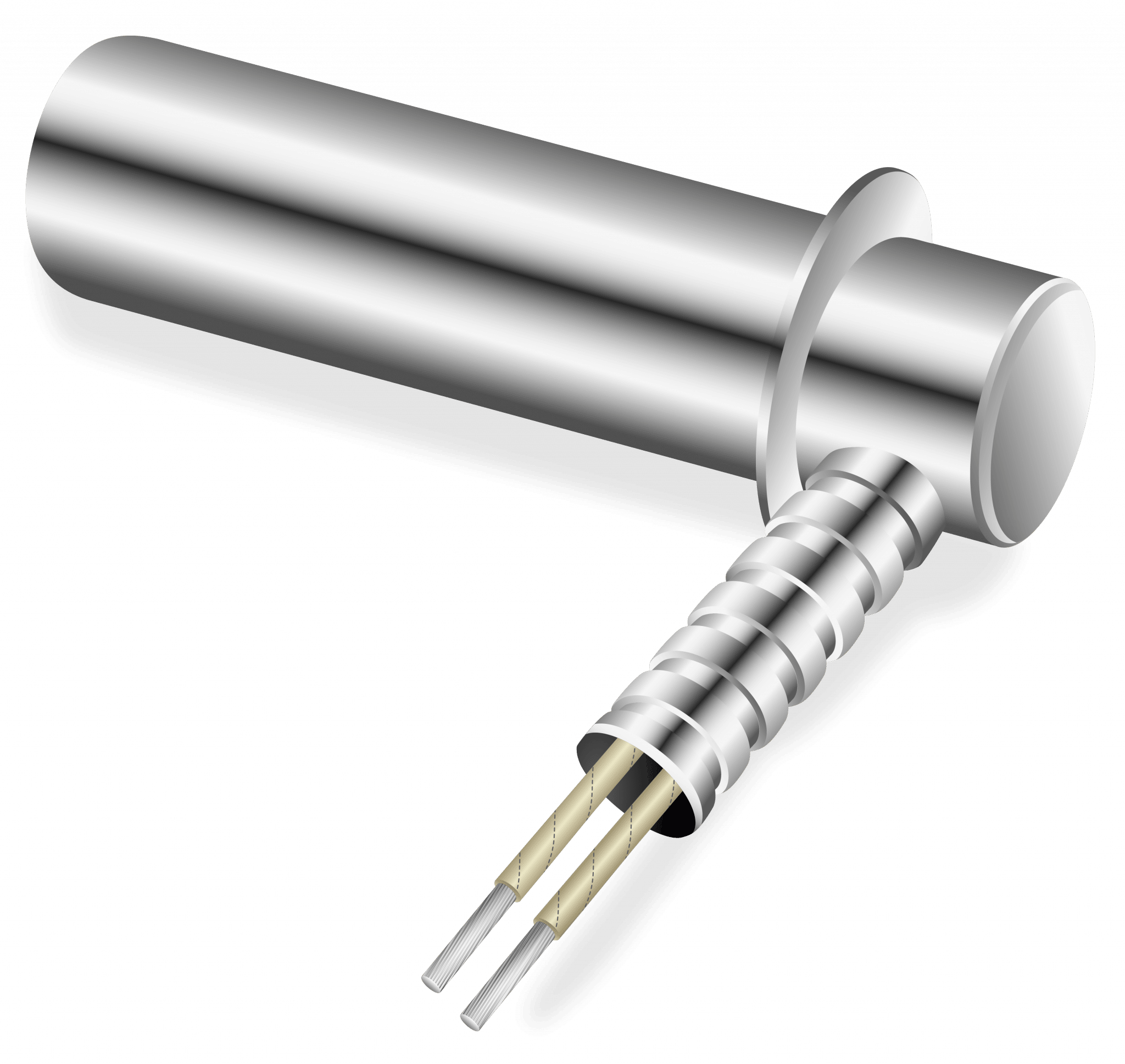 Calentador de Cartucho para Matriz de Peletizadora Subacuática MPI Morheat, Alta Densidad, Brida de Montaje Inoxidable