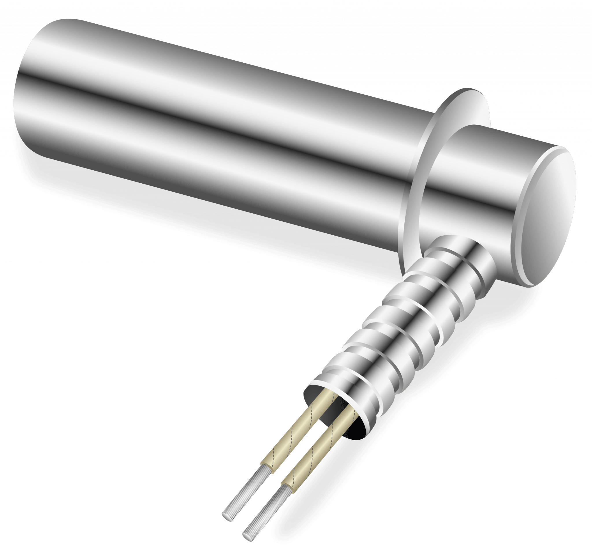 Calentador de Cartucho para Matriz de Peletizadora Subacuática MPI Morheat, Alta Densidad, Brida de Montaje Inoxidable