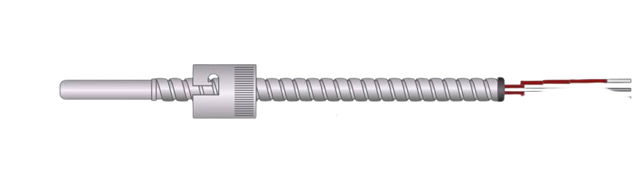 Termopar de Bayoneta Ajustable con Armadura Flexible MPI Morheat, Configuraciones a Medida