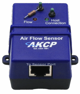 AKCP Airflow Sensor de Flujo de Aire, Alarma On/Off, Monitoreo Ambiental, RJ-45, Plug-and-Play