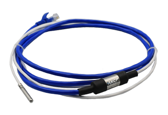 AKCP Ultra Cold Temperature Sensor - Sensor de Temperatura Ultra Fría PT100 (RTD), Rango Extremo de -200°C a +150°C, Conectividad RJ-45, Exclusivo para Controladores sensorProbe+ en Almacenamiento Criogénico