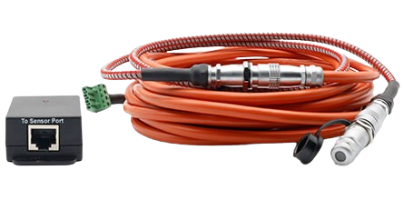 AKCP Rope Fuel Sensor - Sensor de Fuga de Combustible Tipo Cuerda, Detección de Hidrocarburos con Localización de Falla, Conectividad RJ-45 para Generadores y Tanques