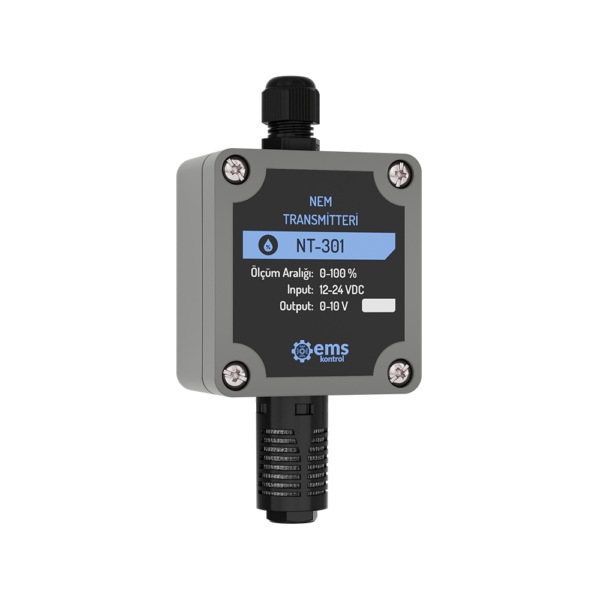 EMS NT-3XX Transmisor de Humedad Relativa Solo HR para Control de Climatización