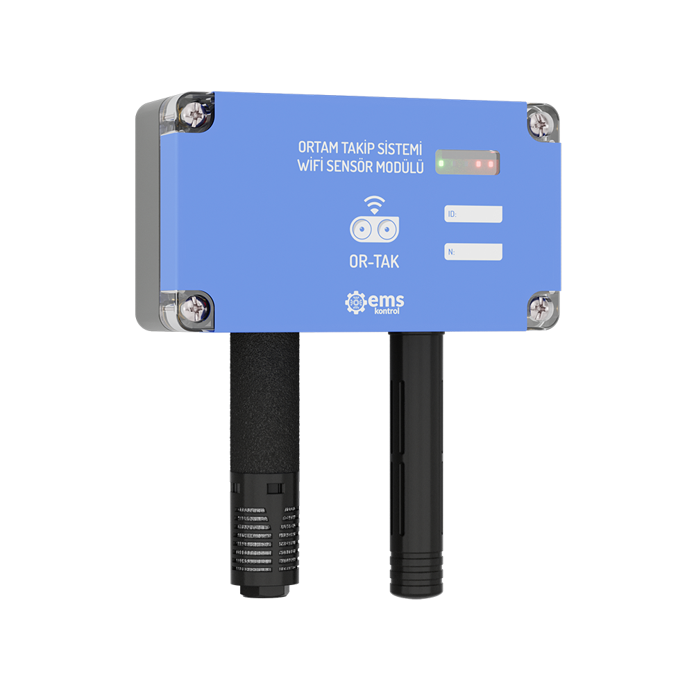 EMS OR-TAK WM-410 Módulo Sensor Triple Wi-Fi (T + HR + CO₂) con Almacenamiento Interno