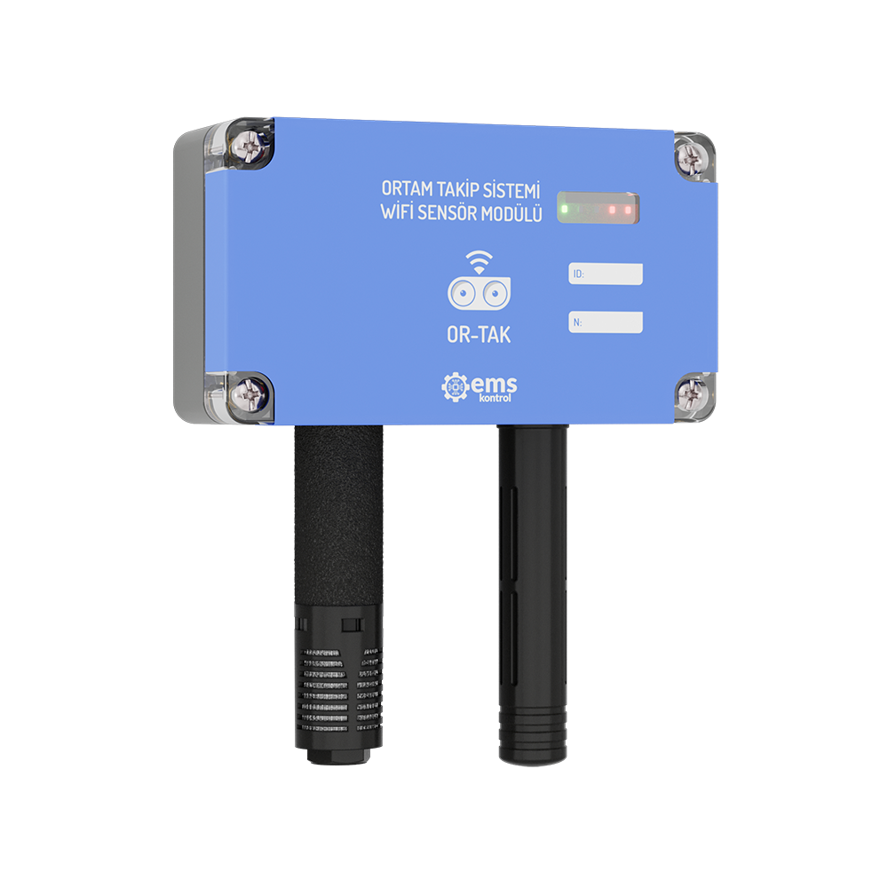 EMS OR-TAK WM-410 Módulo Sensor Triple Wi-Fi (T + HR + CO₂) con Almacenamiento Interno