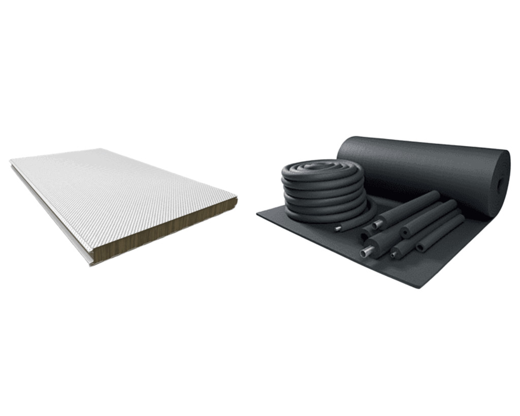 panel sandwich y elastomero