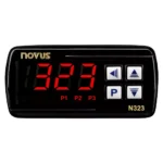 Controlador de Temperatura Novus N323 (3 Salidas) - Para Refrigeración, Calefacción y Alarmas (Sensor Pt100/NTC/J/K) - Imagen 3