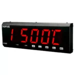 Indicador Universal N1500-G – Entrada Configurable (Pt100, Termocupla, 4–20 mA, 0–50 mV, 0–5 V), Display LED de 5 Dígitos de 56 mm, 24 V de Excitación para Transmisores, Dos Relés de Alarma, Retransmisión Analógica y RS-485 Modbus - Imagen 2