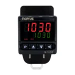 Controlador Novus N1030T - Termostato PID y Temporizador Digital de Alto Rendimiento, Diseño Compacto 35mm, Entrada Pt100/Termocupla con Salida Dual - Imagen 2